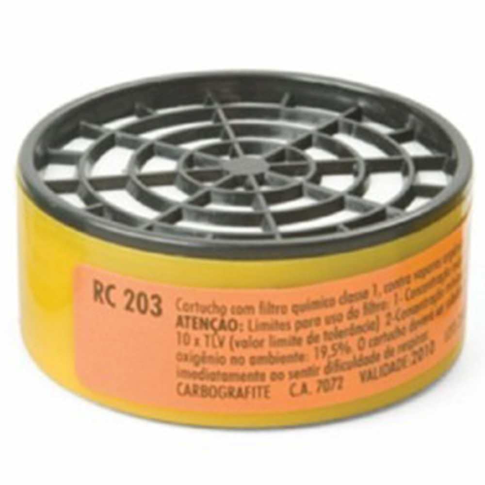 Filtro para Máscara Carbografite CG 306, RC203 Filtro para Máscara Carbografite CG 306, RC203