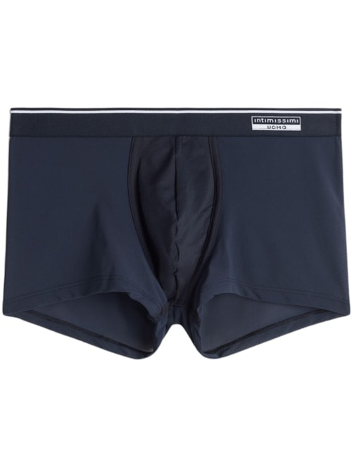 Cueca Boxer Super Fresh Em Micro-Rede - Azul Cueca Boxer Super Fresh Em Micro-Rede - Azul