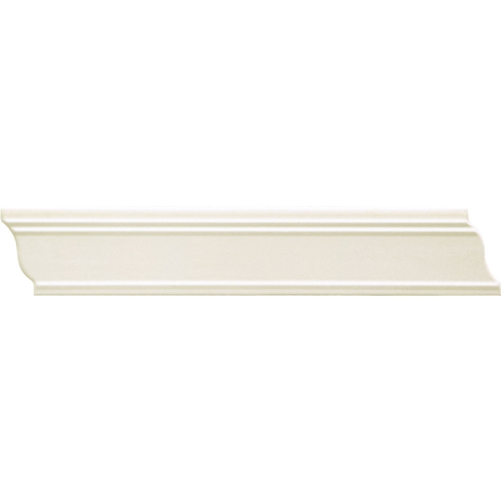 Rodapé de Cerâmica Gabriella HDR 120 Branco, 0,8 x 45 cm Rodapé de Cerâmica Gabriella HDR 120 Branco, 0,8 x 45 cm