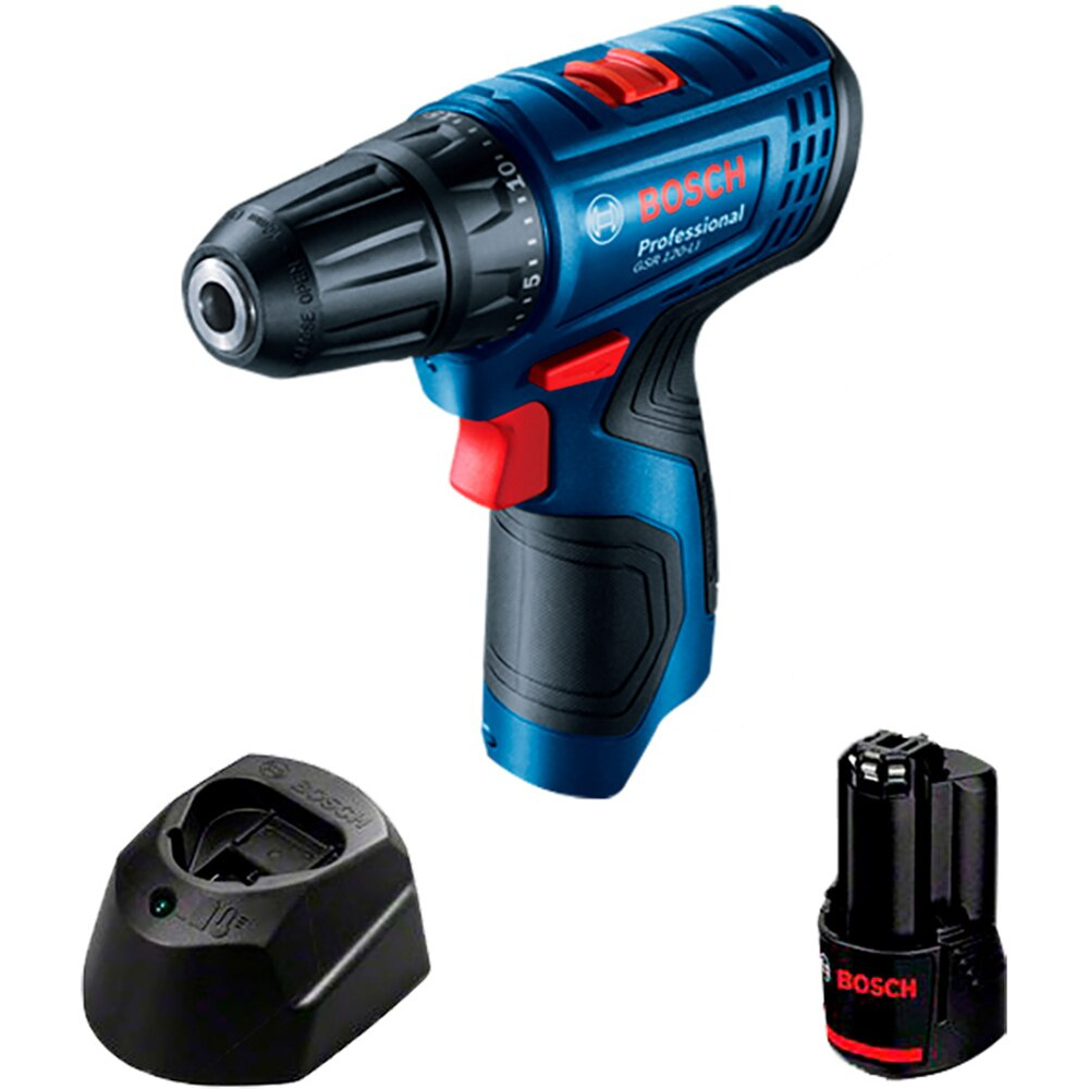 Furadeira e Parafusadeira Bosch à Bateria GSR120-LI, 12V Furadeira e Parafusadeira Bosch à Bateria GSR120-LI, 12V