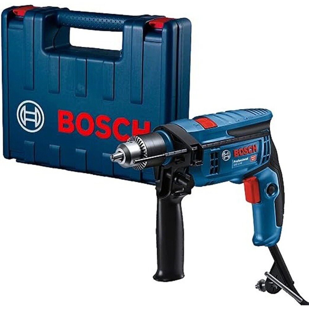 Furadeira de Impacto Bosch GSB 13RE com Maleta 750W, 220V Furadeira de Impacto Bosch GSB 13RE com Maleta 750W, 220V