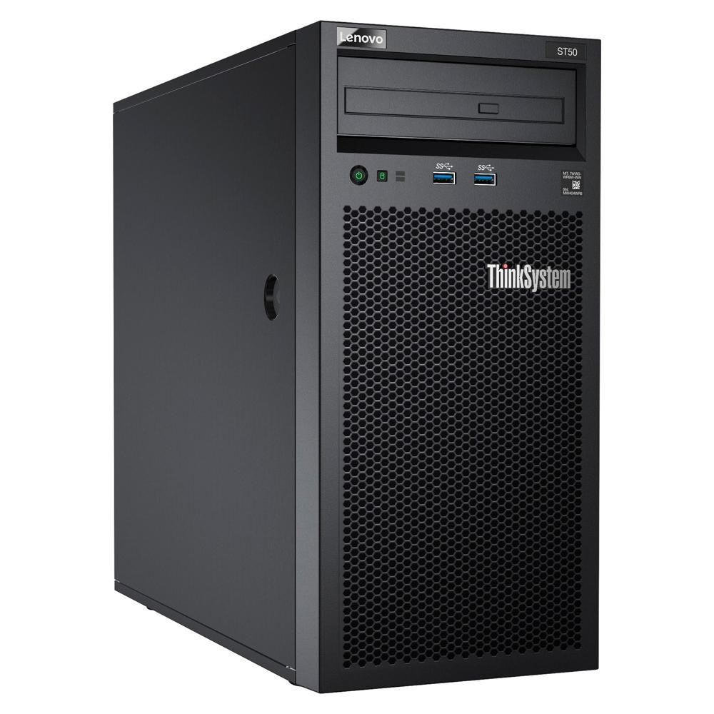 Servidor Lenovo ST50 V2 Intel Xeon E-2324G HD 2TB 16GB - 7D8JA04CBR