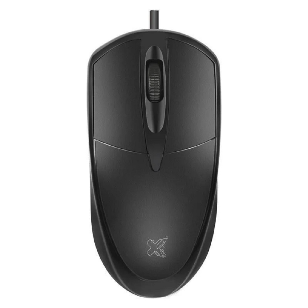 Mouse Maxprint Universitário C/ Fio 1,25m 1200DPI USB 2.0 Preto - 60000134