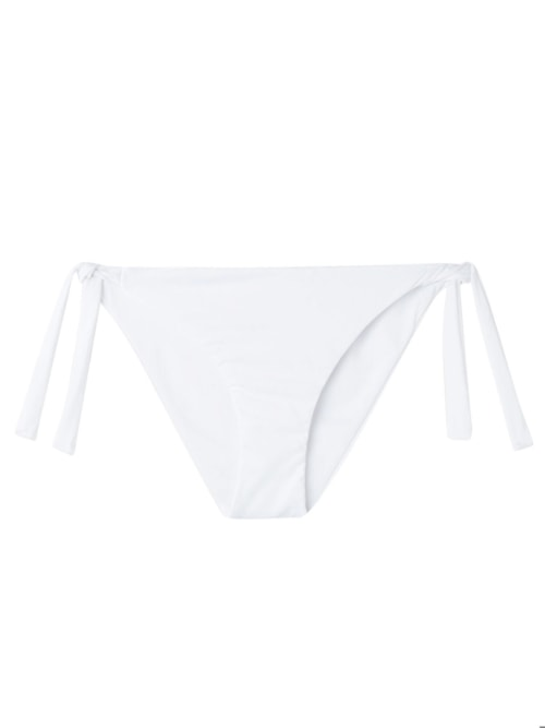 Calcinha De Biquíni Com Laços Indonesia Eco - Branco Calcinha De Biquíni Com Laços Indonesia Eco - Branco
