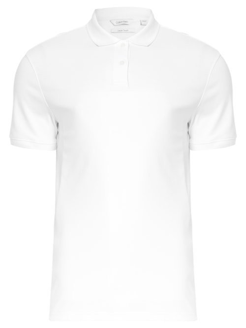 POLO MASCULINA BÁSICA INTERLOCK BORDADO - BRANCO POLO MASCULINA BÁSICA INTERLOCK BORDADO - BRANCO