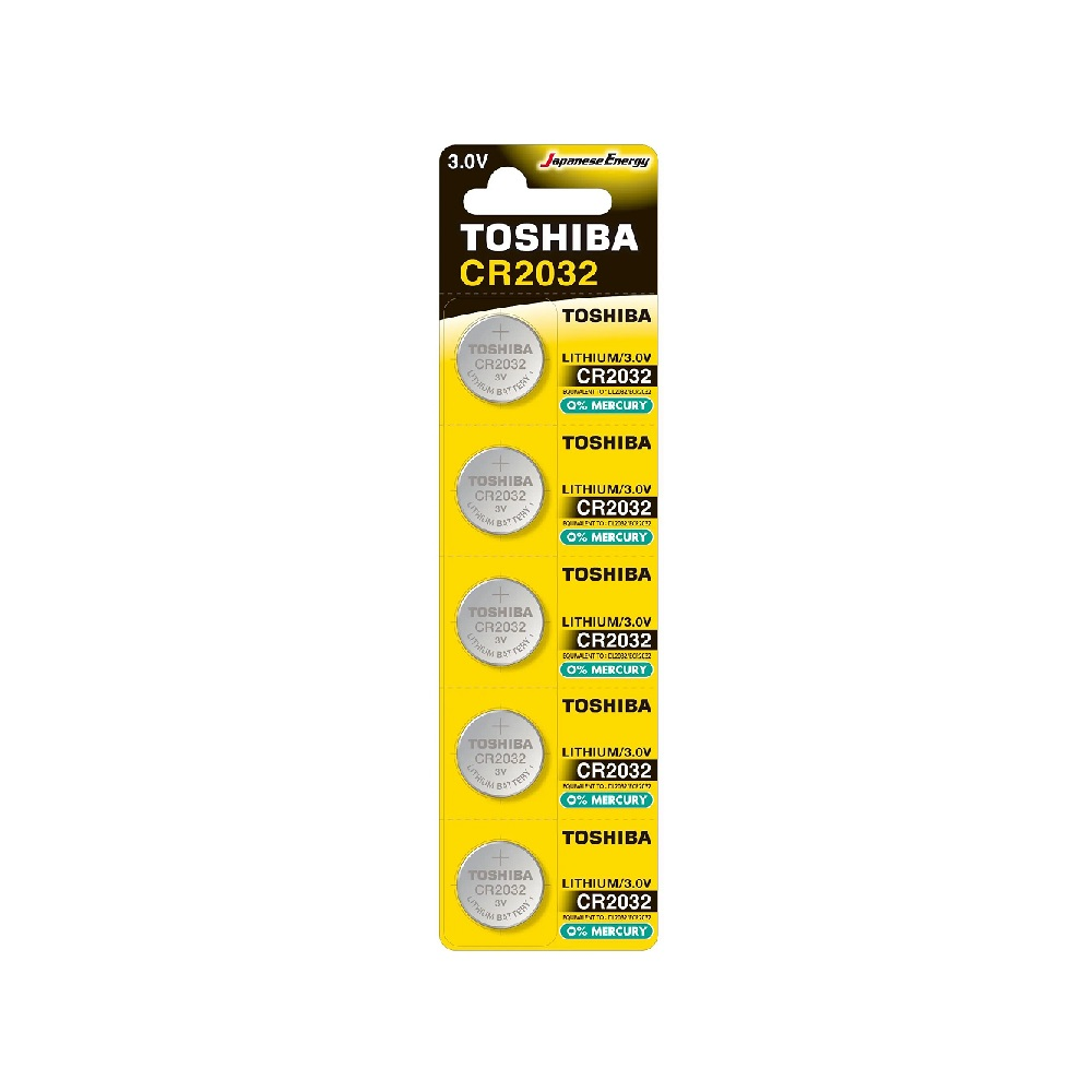 Pilha Toshiba Moeda Lithium 3V C/ 5 Unidades - 72471