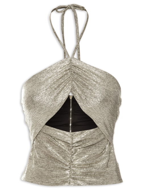 Top Eletric - Dourado Top Eletric - Dourado