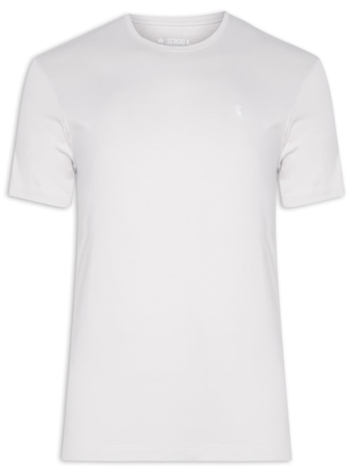 Camiseta Masculina Trader Jornal - Cinza Camiseta Masculina Trader Jornal - Cinza