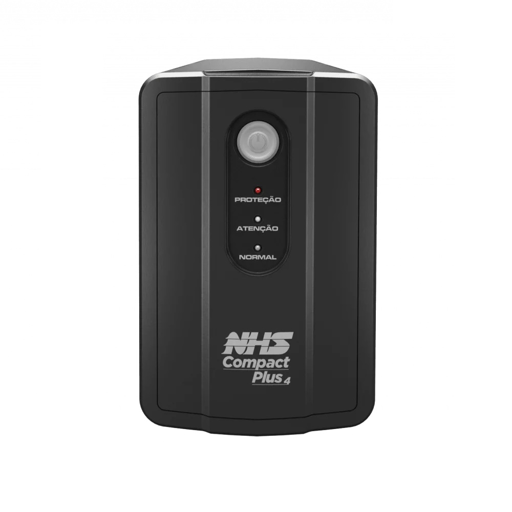 Nobreak NHS Compact Plus 4 S 1200VA E.Bivolt S.220V/120V Bateria 2x7Ah - 90.C1.A01201
