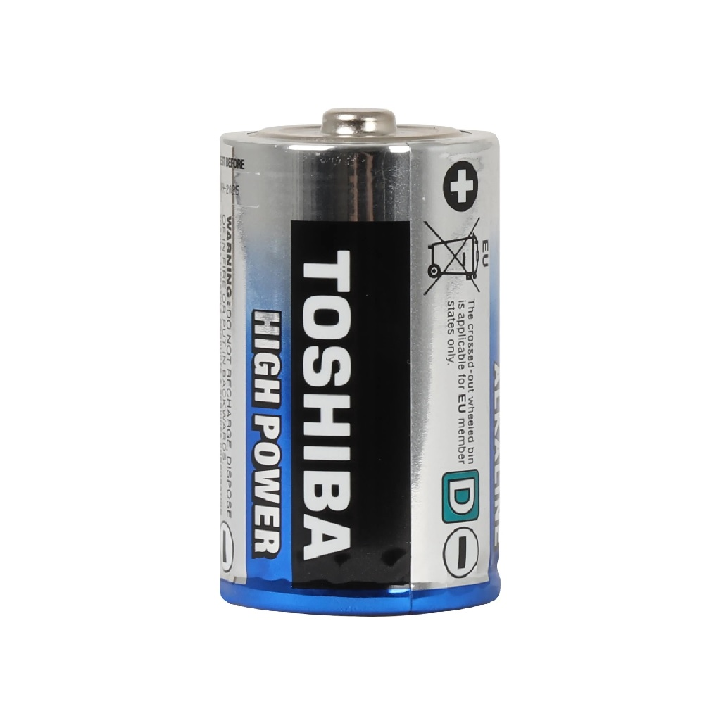 Pilha Toshiba Alcalina D C/ 2 Unidades LR20GCP - 72445 (Caixa com 10 Blisters)