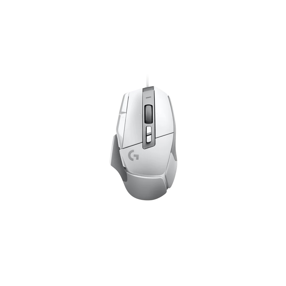 Mouse Gamer Logitech G502 X RGB 13 Botões 25600DPI Switch Híbrido USB - Branco
