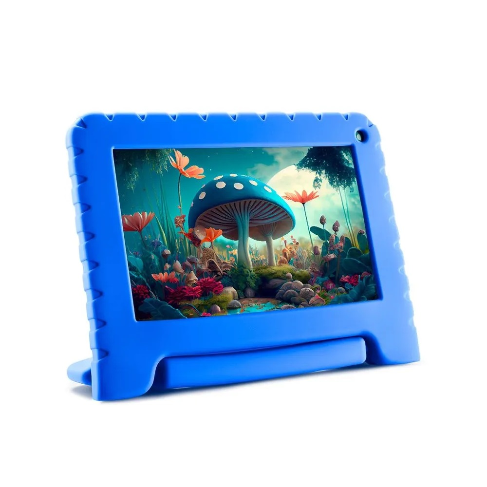Tablet Multi Kid Pad Azul 4GB RAM 64GB Wi-Fi Android 13 Tela 7 - NB410 Tablet Multi Kid Pad Azul 4GB RAM 64GB Wi-Fi Android 13 Tela 7 - NB410