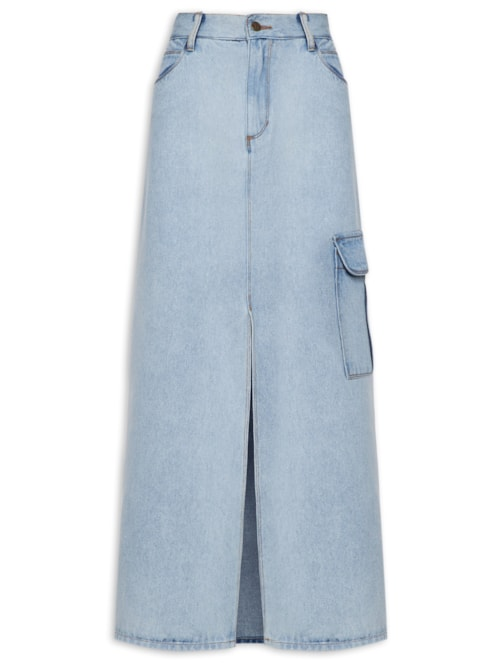 Saia Jeans Alais - Azul Saia Jeans Alais - Azul