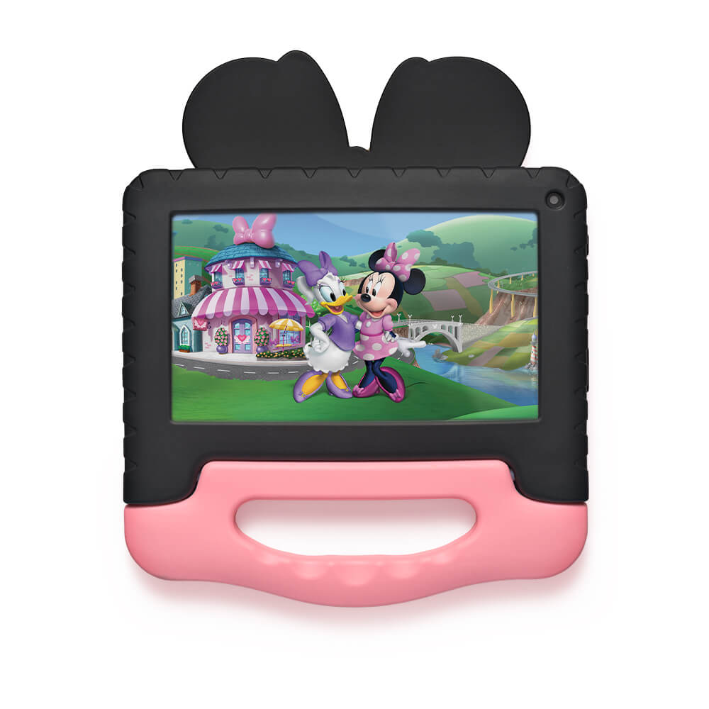 Tablet Multi Minnie 7" 4GB RAM 64GB Rosa e Preto - NB414 Tablet Multi Minnie 7" 4GB RAM 64GB Rosa e Preto - NB414