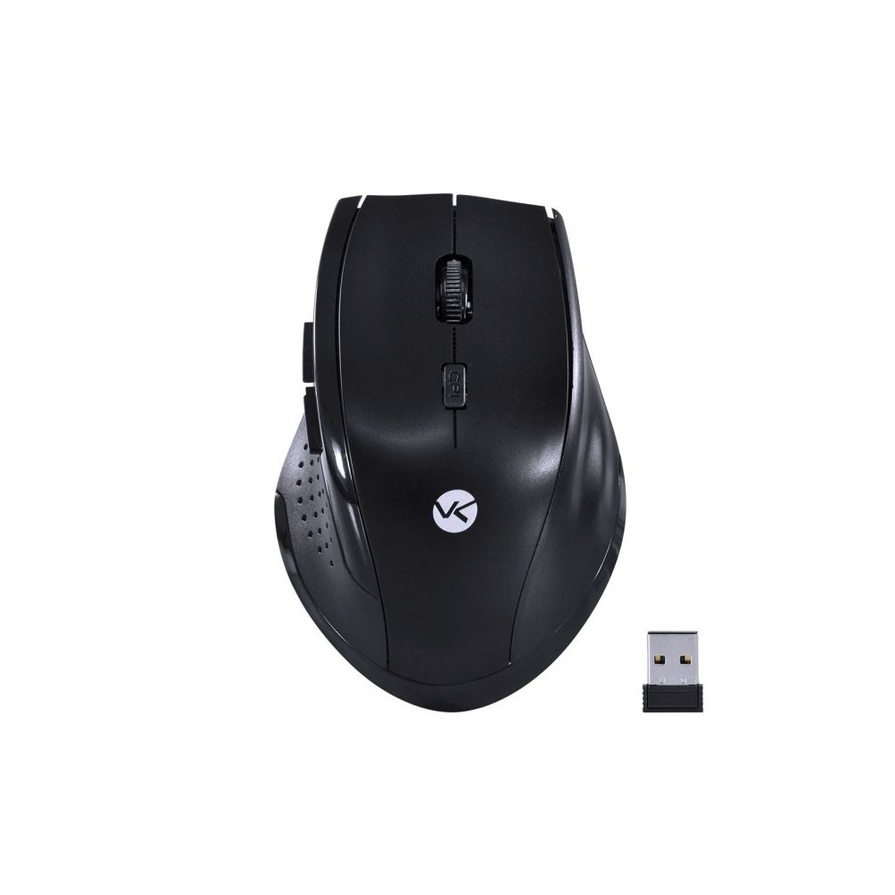 Mouse Wireless Vinik DM110 Dynamic Ergo 2.4GHZ 1200 DPI - Preto