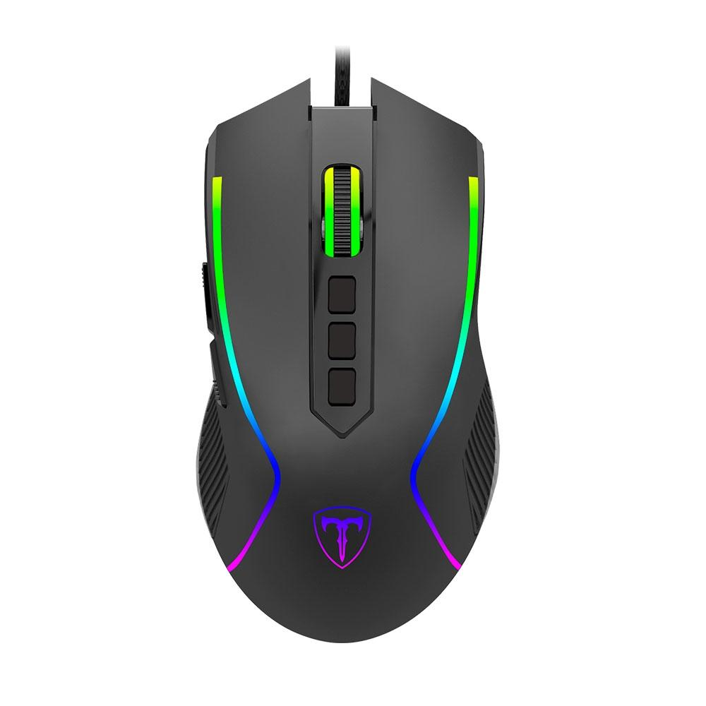 Mouse Gamer T-Dagger Darkangel T-TGM209 RGB 4000 DPI - Preto