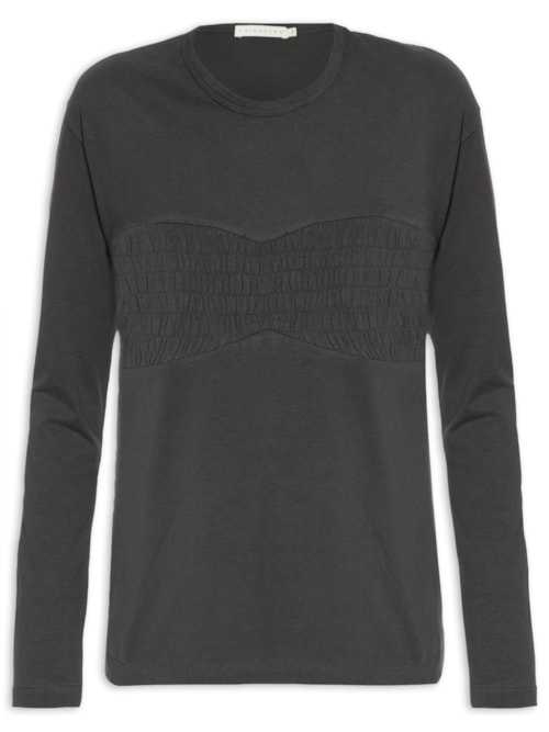 Camisa Feminina Lagosta - Cinza Camisa Feminina Lagosta - Cinza