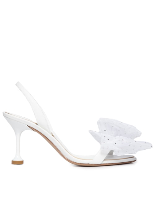 Sandália Feminina Isabelle Crystals Bridal 85 - Branco Sandália Feminina Isabelle Crystals Bridal 85 - Branco