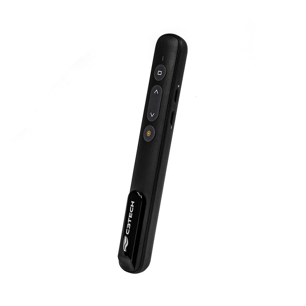 Apresentador C3Tech Sem Fio AP-600 Alcance 10m - Preto