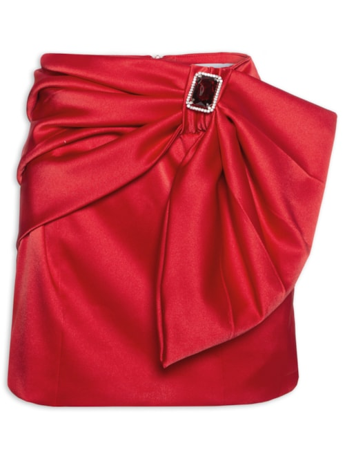 Saia Rose - Vermelho Saia Rose - Vermelho