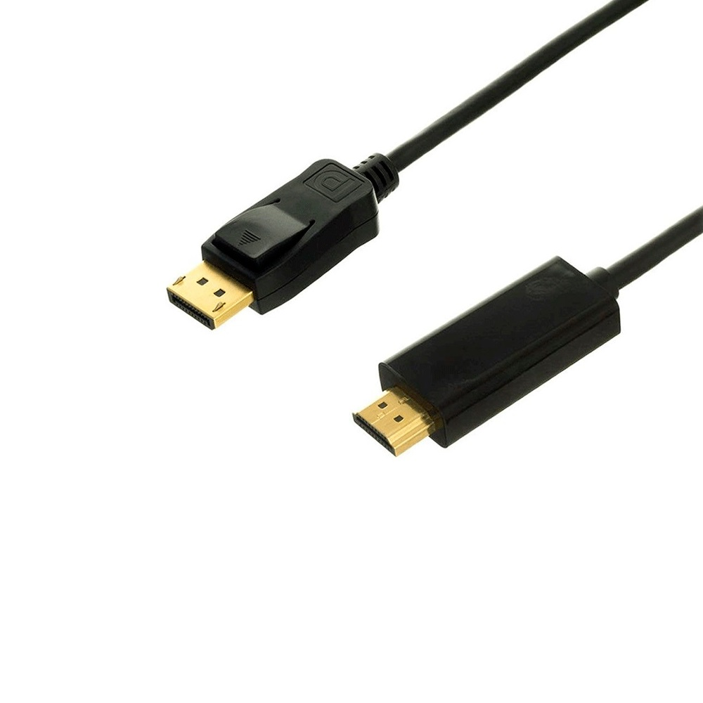 Cabo MD9 Displayport (M) x HDMI (M) 1,80m - Preto