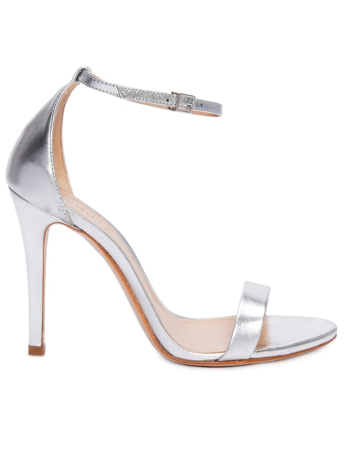 Sandália Gisele Salto Fino - Prata Sandália Gisele Salto Fino - Prata
