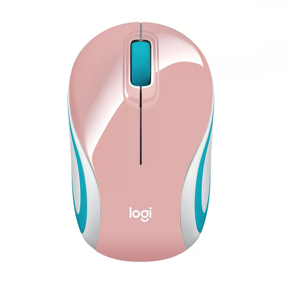 Mouse Logitech Mini Wireless M187 Rosa