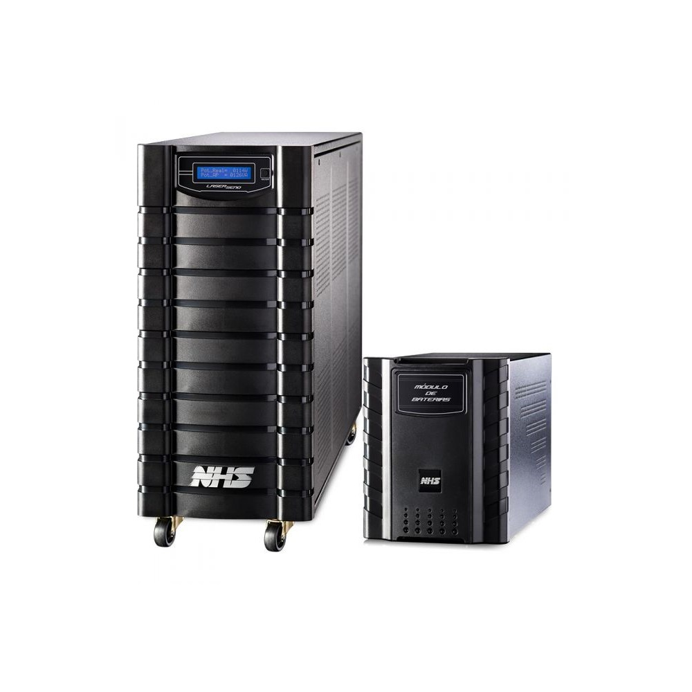 Nobreak NHS Laser Senoidal 2600VA E.Bivolt / S.120V ou 220V 2 x 58Ah + Módulo 2x45Ah - 91.C0.026250