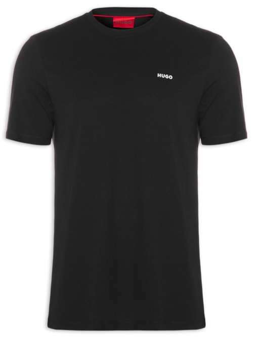Camiseta Masculina Manga Curta Dero222 - Preto Camiseta Masculina Manga Curta Dero222 - Preto
