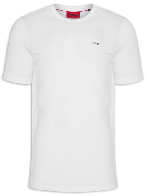 Camiseta Masculina Manga Curta Dero222 - Branco