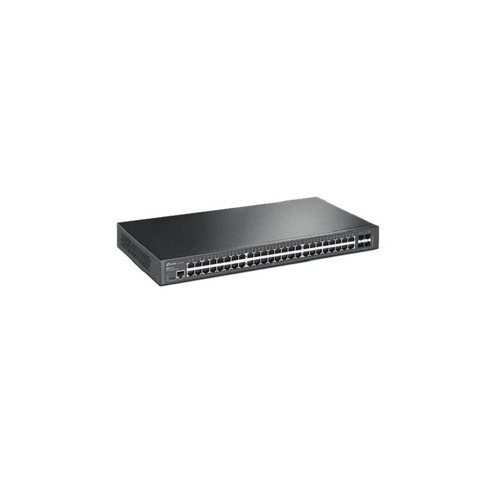 Switch Gerenciável TP-Link TL-SG3452 L2 + 48 Portas Gigabit 10/100/1000Mbps + 4 Slots SFP Jetstream Switch Gerenciável TP-Link TL-SG3452 L2 + 48 Portas Gigabit 10/100/1000Mbps + 4 Slots SFP Jetstream