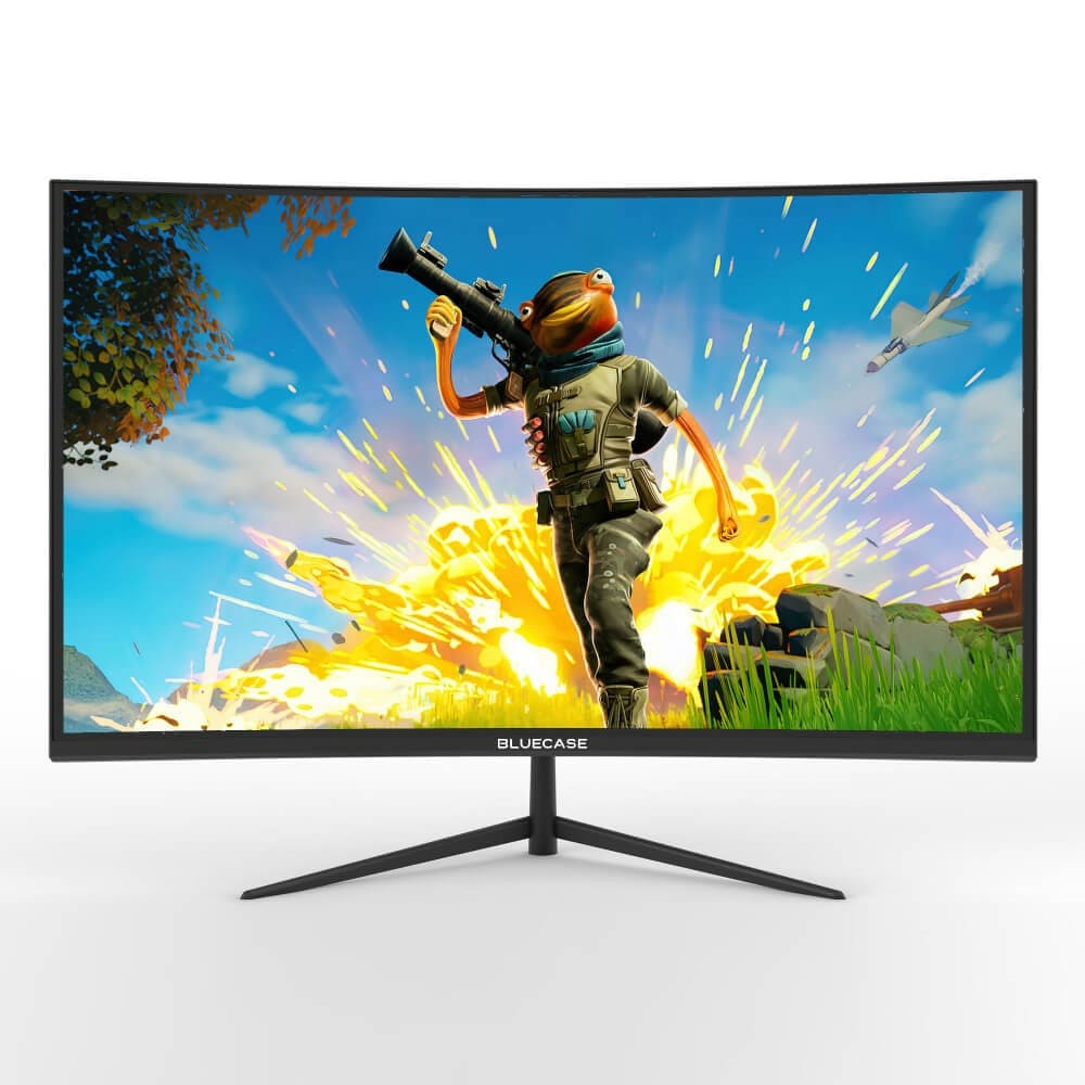 Monitor Gamer LED Bluecase 23,6" Curvo 180Hz Full HD HDMI VGA Preto - BM24FFD1GC