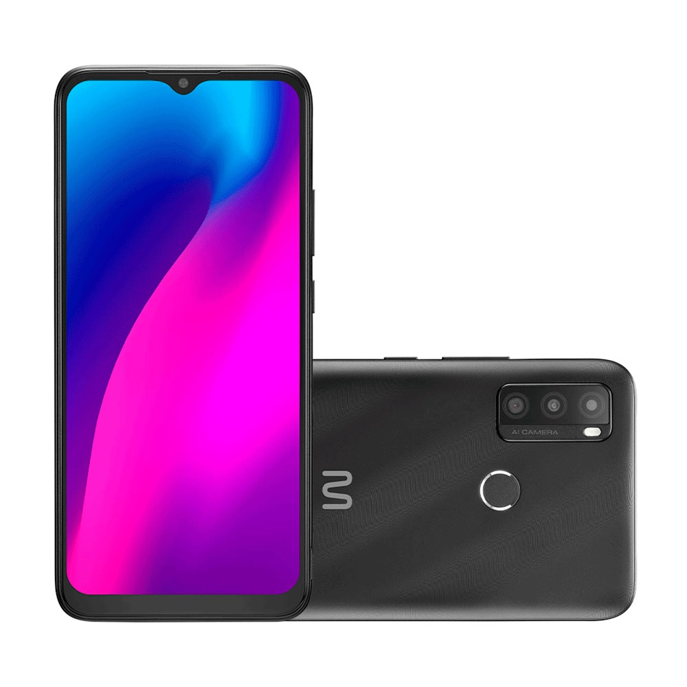 Smartphone Multilaser G Max 2 Dual Chip 4G Quad Core Android 11 2GB RAM 8MP 5MP 6,5" 64+64GB - P9224 Smartphone Multilaser G Max 2 Dual Chip 4G Quad Core Android 11 2GB RAM 8MP 5MP 6,5" 64+64GB - P9224