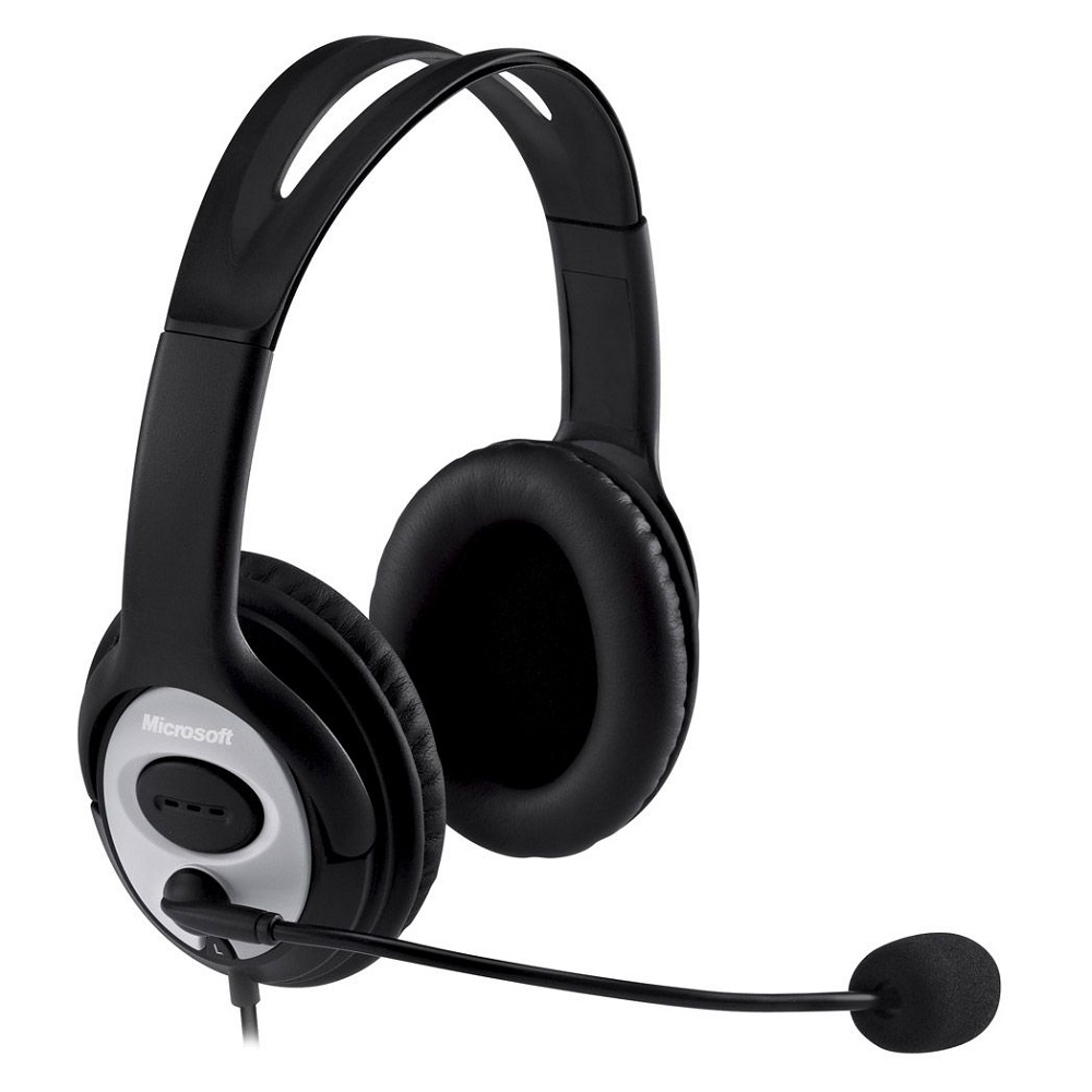 Headset Microsoft LifeChat c/ microfone LX-3000 USB Preto Headset Microsoft LifeChat c/ microfone LX-3000 USB Preto