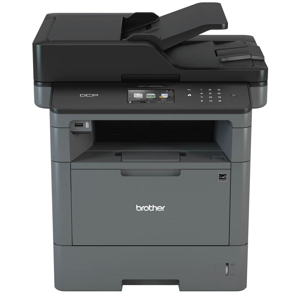 Impressora Multifuncional Brother Laser Mono USB Ethernet 110V - DCP-L5502DN Impressora Multifuncional Brother Laser Mono USB Ethernet 110V - DCP-L5502DN