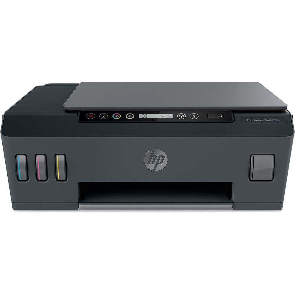 Impressora Multifuncional HP Smart Tank 517 Jato de Tinta Colorida WiFi Bivolt - 1TJ10A#696