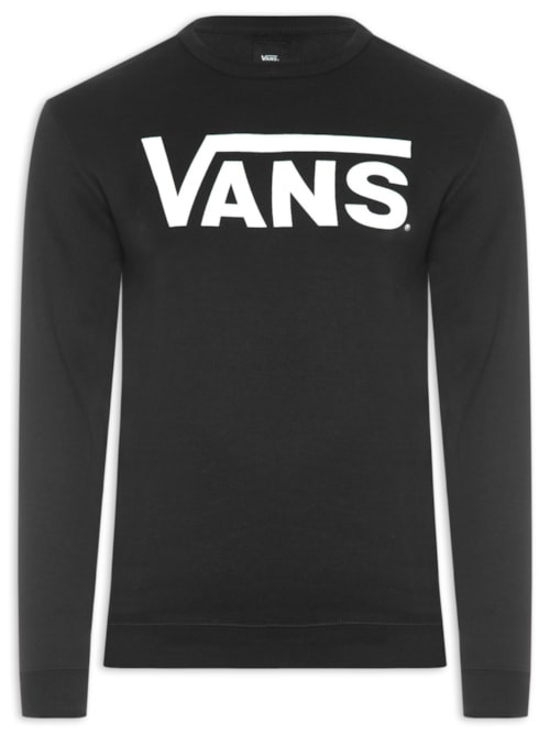Blusa Masculina Moletom Algodão - Preto Blusa Masculina Moletom Algodão - Preto