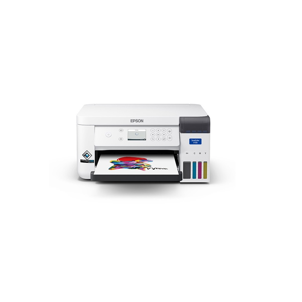 Impressora Epson SureColor F170 Colorida Para Sublimação A4 Wi-Fi USB Ethernet Bivolt - Branco Impressora Epson SureColor F170 Colorida Para Sublimação A4 Wi-Fi USB Ethernet Bivolt - Branco