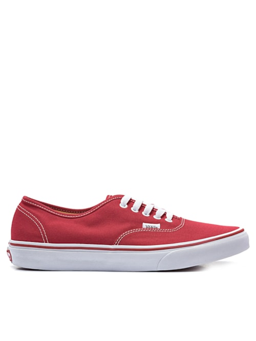 Tênis Ua Authentic Vans - Vermelho Tênis Ua Authentic Vans - Vermelho