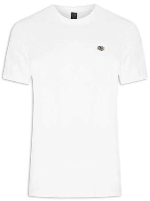 Camiseta Masculina Shield Standard - Off White Camiseta Masculina Shield Standard - Off White
