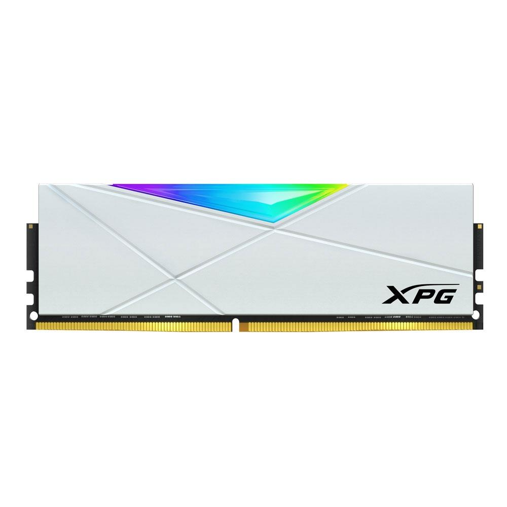 Memória XPG Spectrix D50 RGB 8GB DDR4 3200Mhz Branco - AX4U32008G16A-SW50