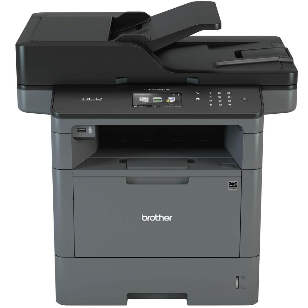 Impressora Multifuncional Brother Laser Mono USB Ethernet 110V - DCP-L5652DN