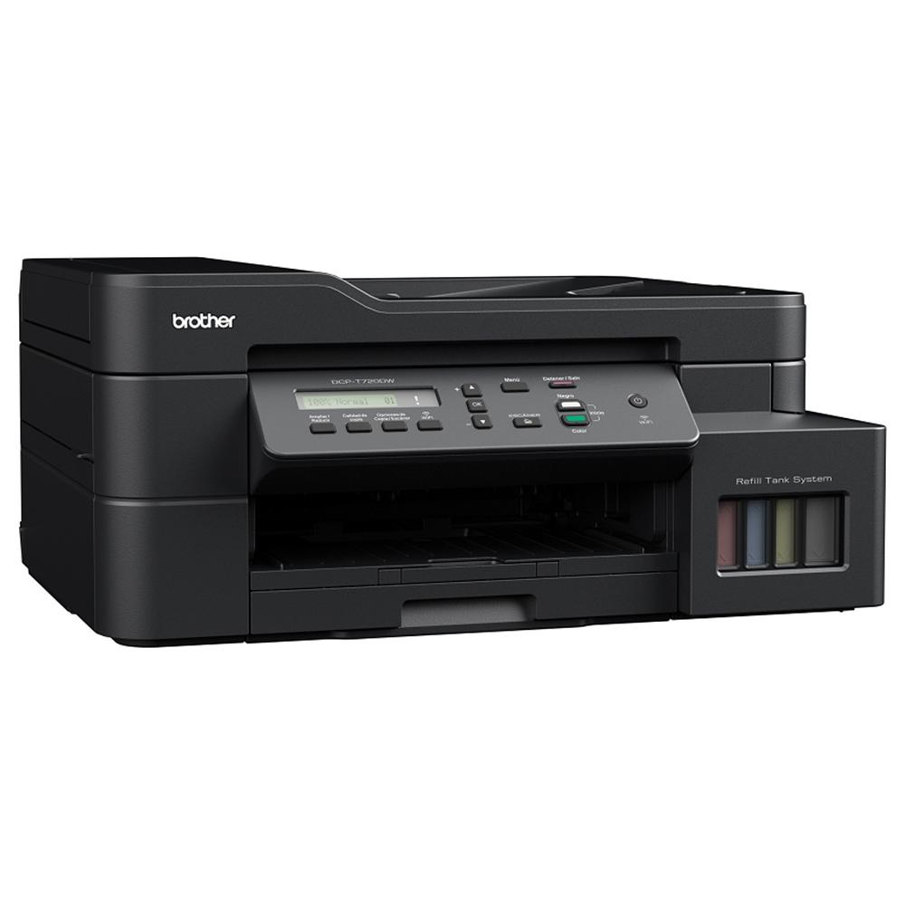 Impressora Multifuncional Brother Colorida Duplex Wi-Fi USB 110V Preto - DCP-T720DW Impressora Multifuncional Brother Colorida Duplex Wi-Fi USB 110V Preto - DCP-T720DW