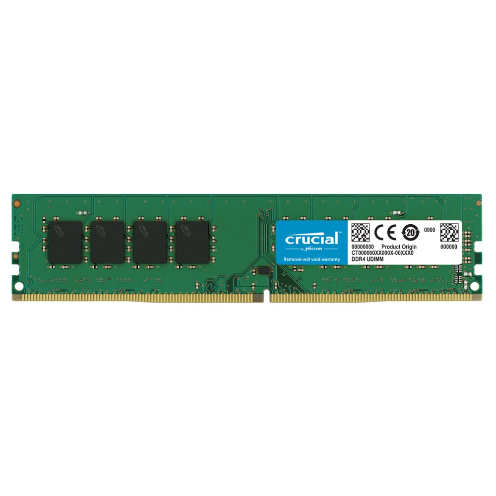 Memória Desktop Crucial 32GB DDR4 3200Mhz UDIMM - CT32G4DFD832A