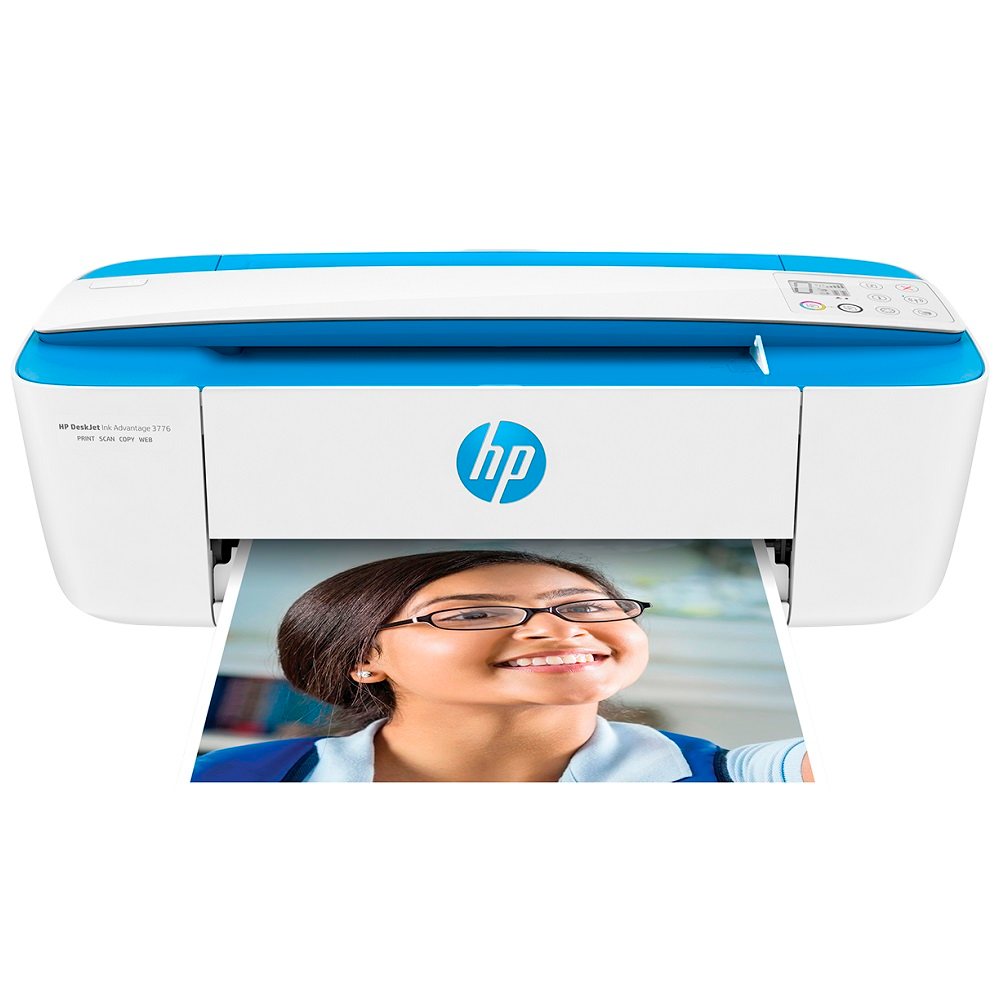 Impressora Multifuncional HP DeskJet Ink 3776 Jato de tinta Bivolt J9V88A Impressora Multifuncional HP DeskJet Ink 3776 Jato de tinta Bivolt J9V88A