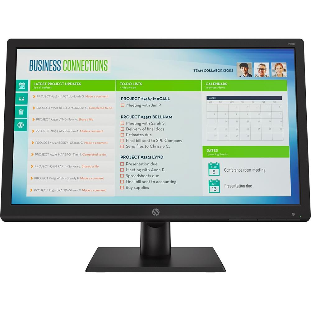 Monitor HP 18,5'' Vesa Widescreen VGA LED 1366 x 768 2XM32AA#AC4