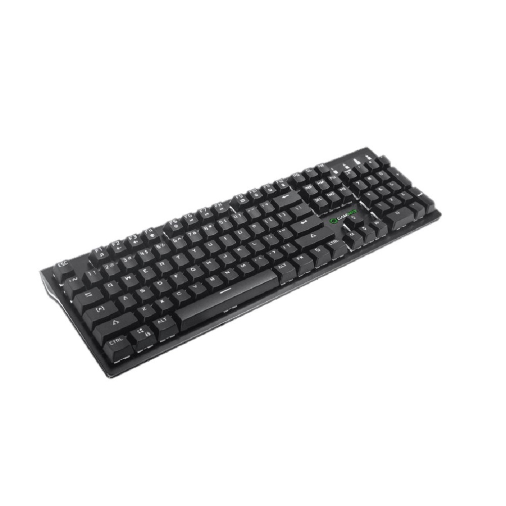 Teclado Mecânico Gamemax KG801 Switch Huano Blue RGB C/Fio Preto