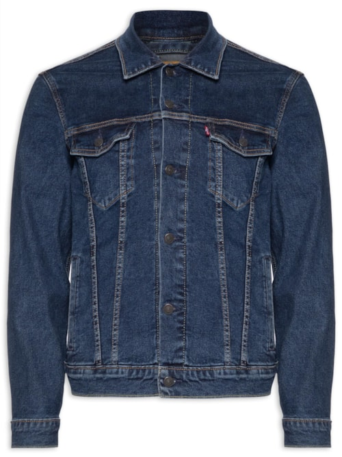 Jaqueta Masculina The Trucker - Azul
