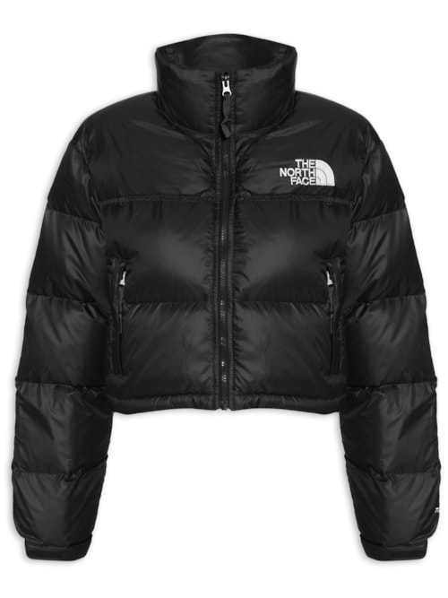 Jaqueta Feminina Nuptse Short - Preto