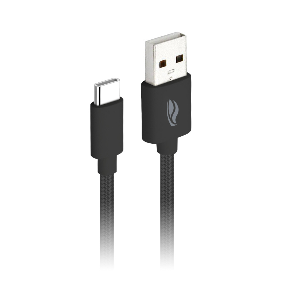 Cabo USB C3Tech CB-C21BK Tipo C 2 Metros 2A - Preto